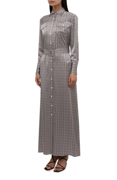 Шелковое платье KITON, арт. D52303K0587A, фото 3