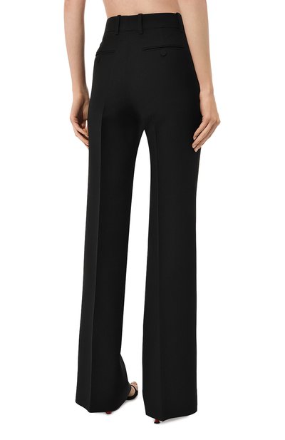 Брюки из шелка и шерсти GUCCI, арт. 609657 ZAD88, фото 4