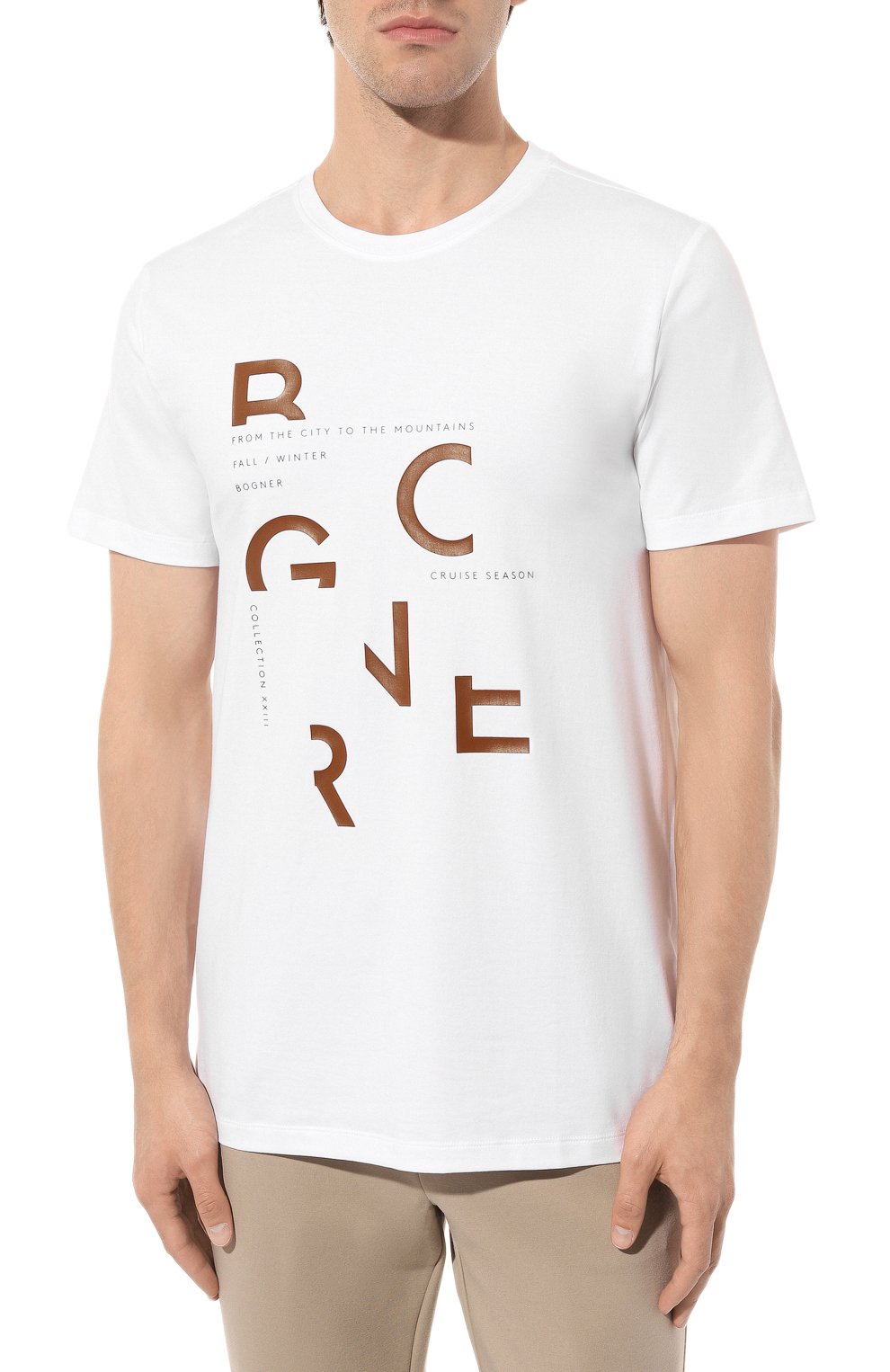Хлопковая футболка BOGNER, арт. 58506604, фото 3