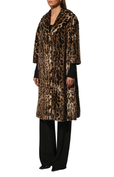 Пальто из экомеха GUCCI, арт. 671215/XEABL, фото 3