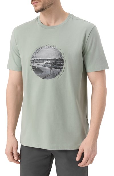 Хлопковая футболка BOSS GREEN, арт. 50537847, фото 3