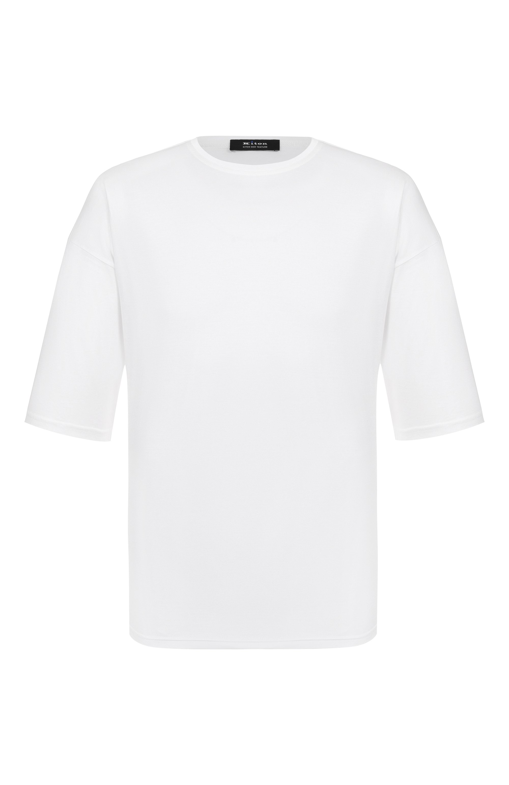 Хлопковая футболка KITON, арт. UMM071403, фото 1