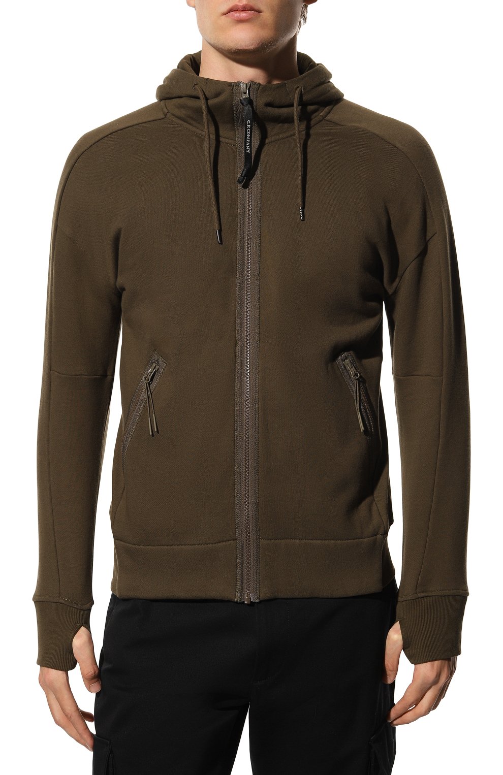 Хлопковая толстовка C.P. COMPANY, арт. 13CMSS082A-005086W, фото 3