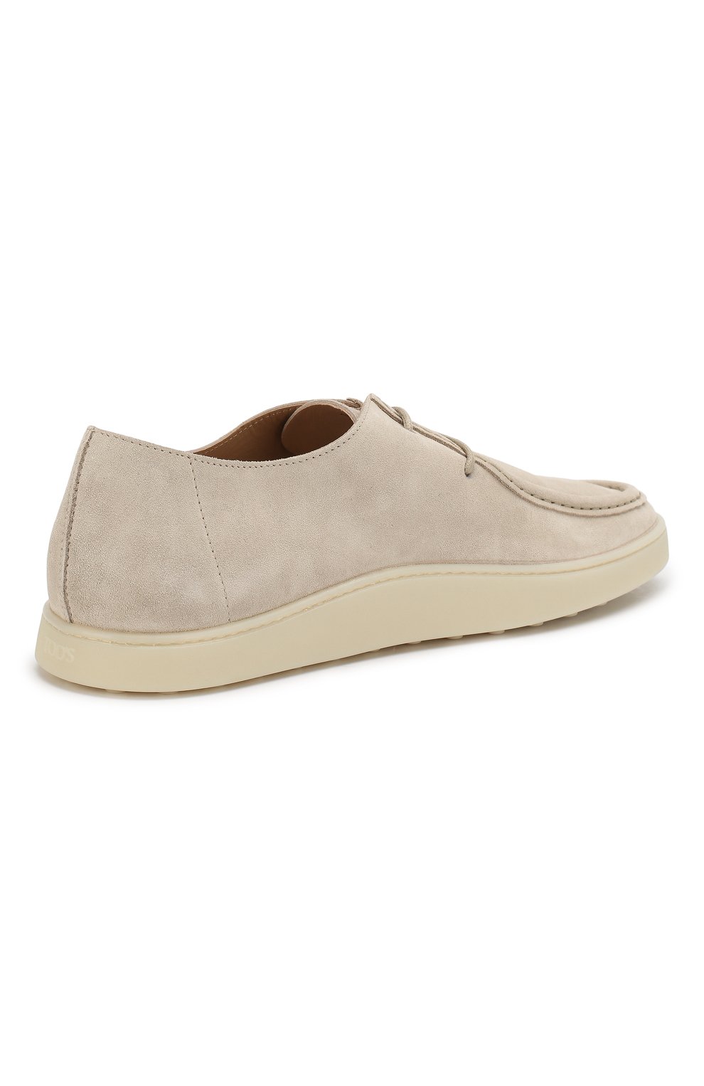 Замшевые ботинки TOD’S светло-бежевого цвета по цене 51750 руб., арт. XXM52B0CM10RE0, фото 4 Замшевые ботинки TOD’S, арт. XXM52B0CM10RE0, фото 4