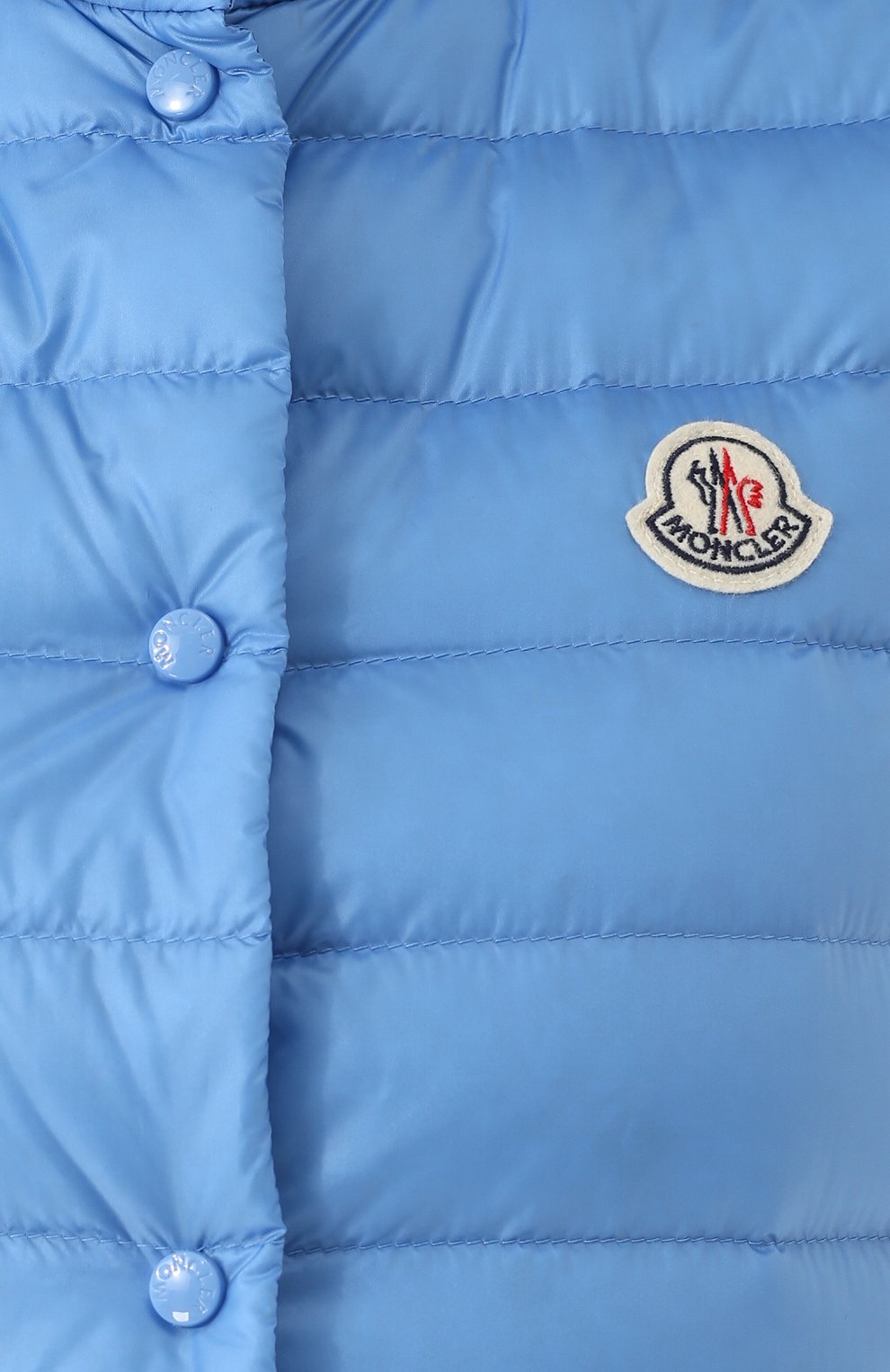 Стеганый пуховый жилет с воротником-стойкой MONCLER, арт. C1-093-48303-99-53048, фото 5
