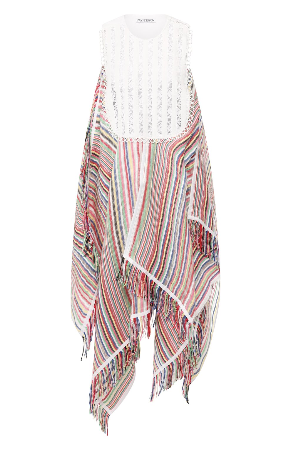 Платье из смеси хлопка и шелка JW ANDERSON, арт. DR11519B 649/000, фото 1