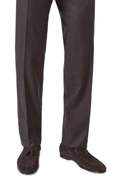 Замшевые лоферы DOUCAL'S, арт. DU1080PANNUF009T, фото 3