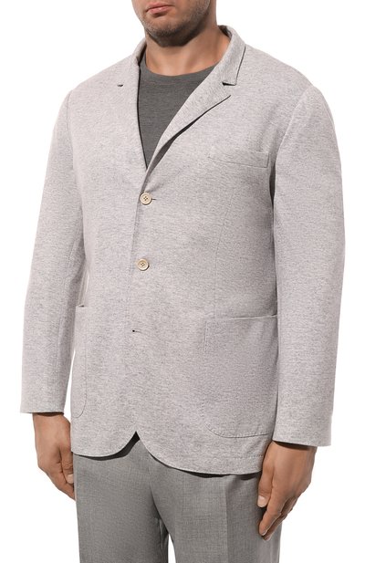 Кашемировый пиджак BRUNELLO CUCINELLI, арт. ML8968J01, фото 4