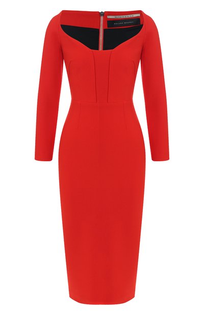 Женское приталенное платье-миди ROLAND MOURET, арт. PS19/S0510/F2196