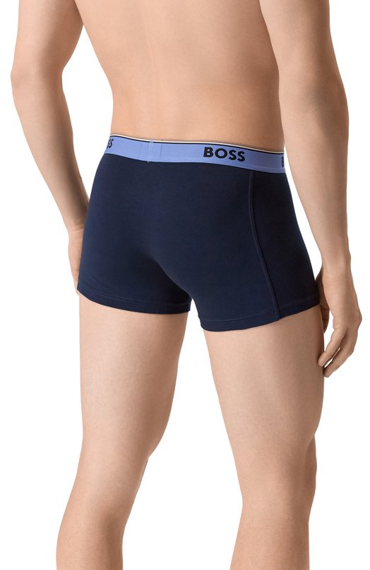 Комплект из трех боксеров BOSS 50554693 Синий  50554693 Фото 5