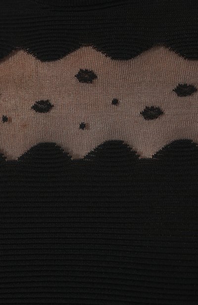 Водолазка из смеси вискозы и шелка ALEXANDER MCQUEEN, арт. 585218/Q1AD7, фото 5