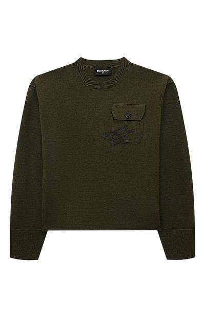 Пуловер из хлопка и шерсти DSQUARED2, арт. DQ2602/D0AAX, фото 1