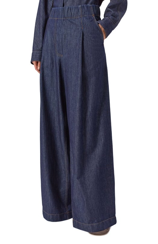 Джинсы Dries Van Noten 130936/3386 Синий  130936/3386 Фото 3