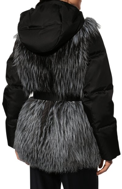 Комбинированная шуба PRADA, арт. 169092-1Y5C-F0012-211, фото 4