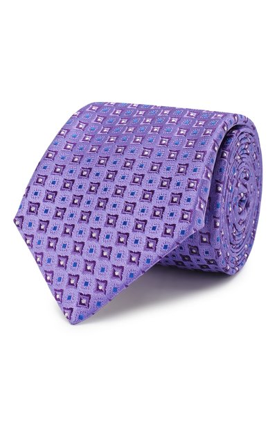 Мужской шелковый галстук CANALI, арт. 18/HJ02023