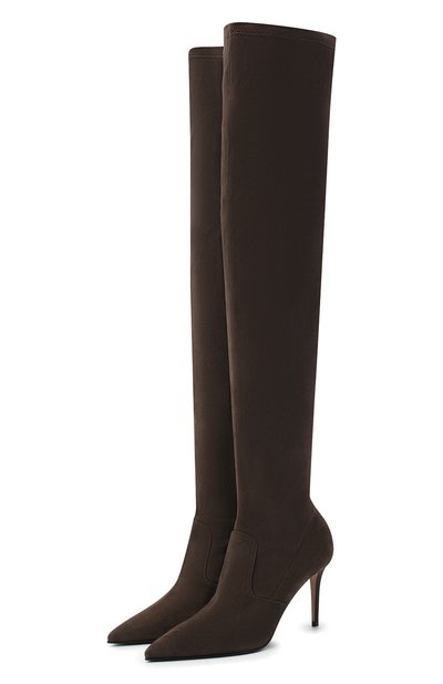 Замшевые ботфорты LE SILLA, арт. 2155M080R1PPVST, фото 1