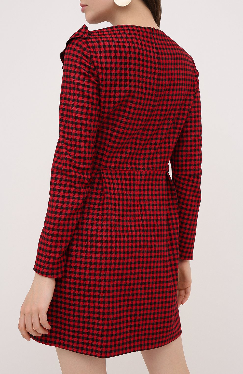 Платье из вискозы и шерсти REDVALENTINO, арт. UR3VAS55/55W, фото 4