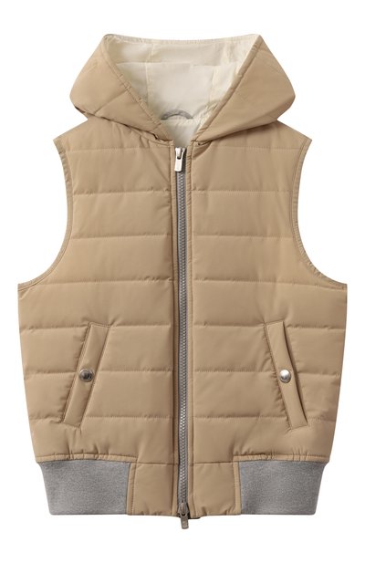 Утепленный жилет BRUNELLO CUCINELLI, арт. BM491J127C