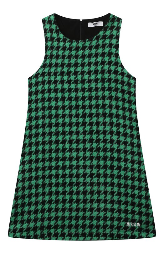 

Хлопковое платье MSGM kids, Зелёный
