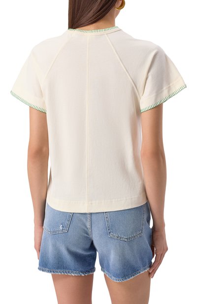 Хлопковая футболка CLOSED, арт. C95414-44H-EM, фото 4