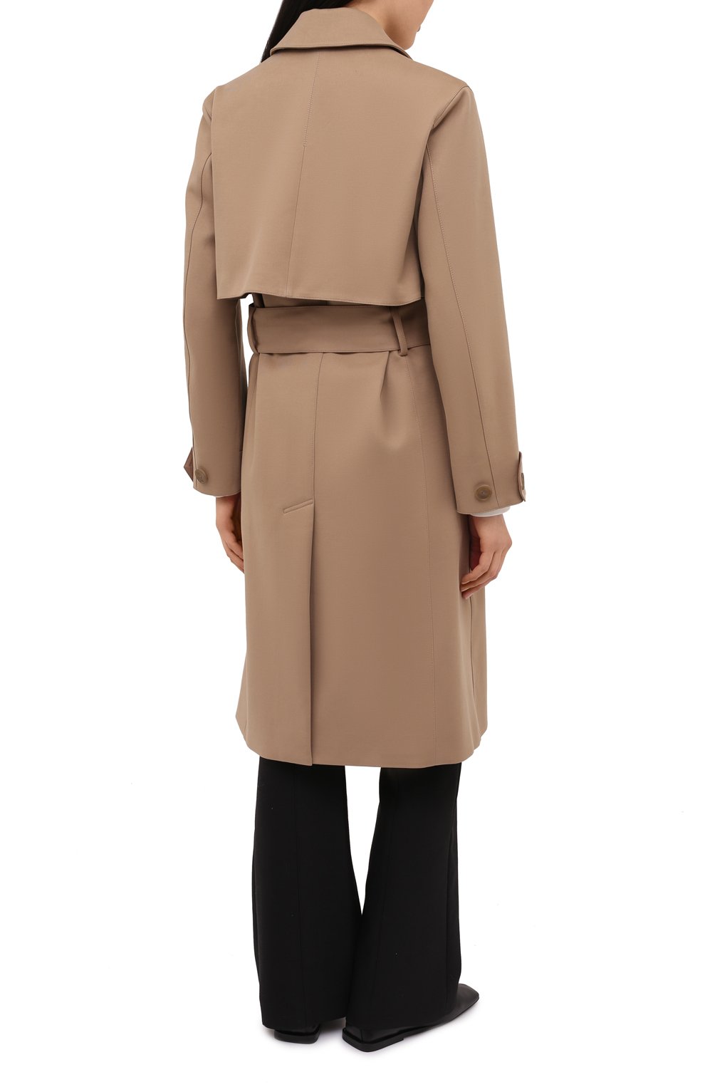 Хлопковый тренч VINCE, арт. V725691343, фото 4