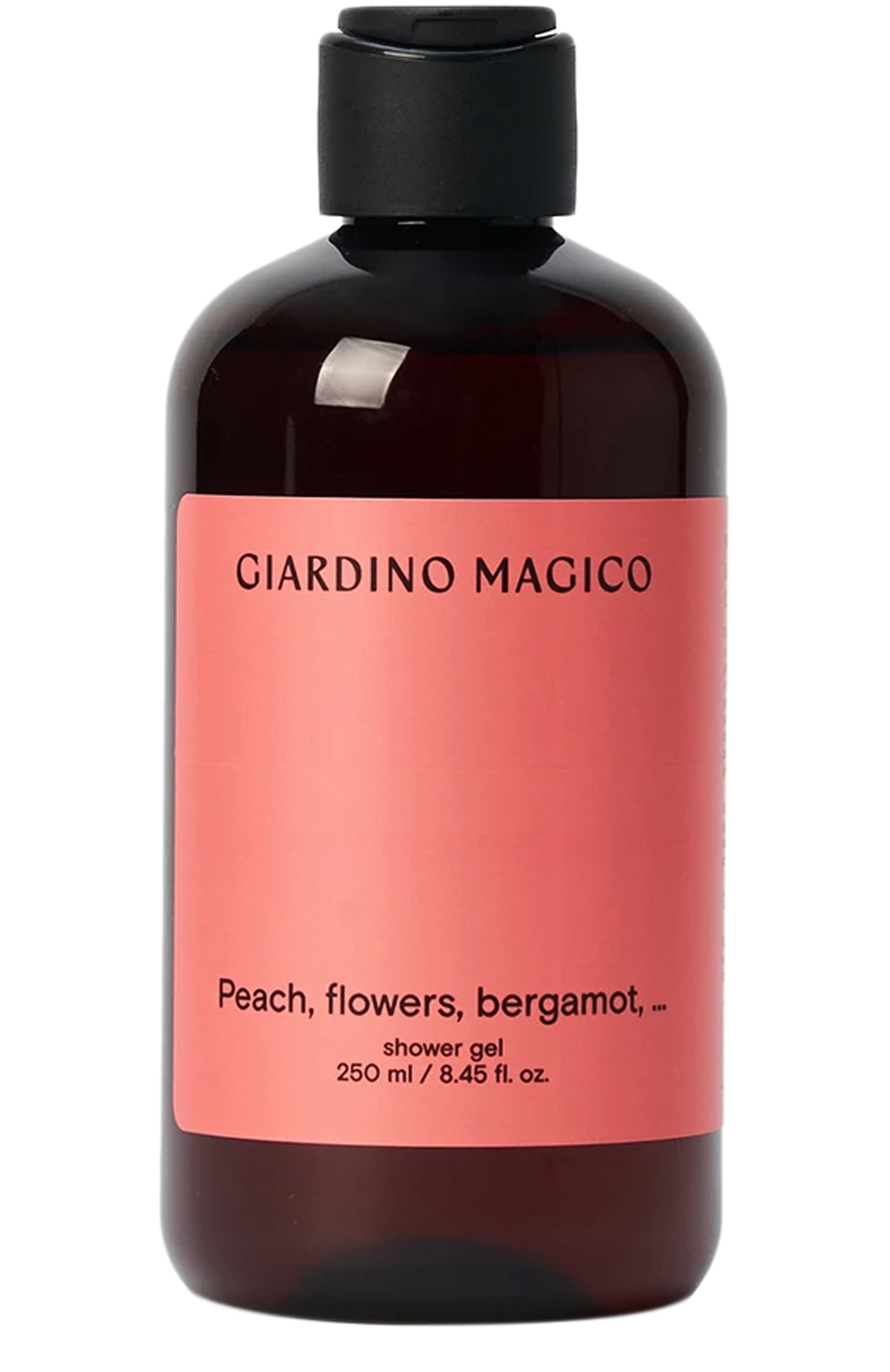 Увлажняющий гель для душа peach, flowers, bergamot, … (250ml) GIARDINO MAGICO, арт. 4660222280862, фото 1
