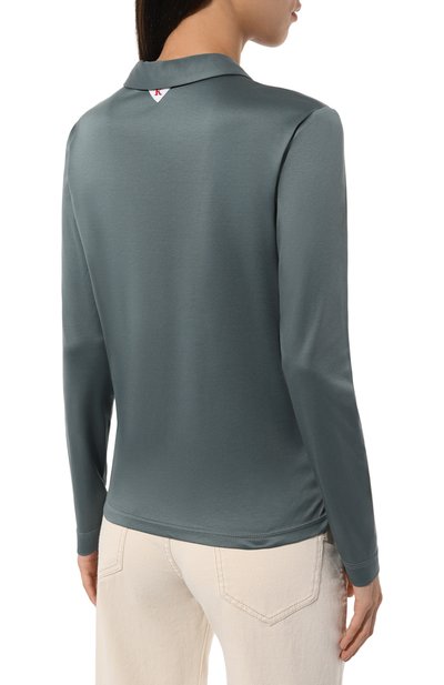 Хлопковое поло KITON, арт. D58440H0805116, фото 4