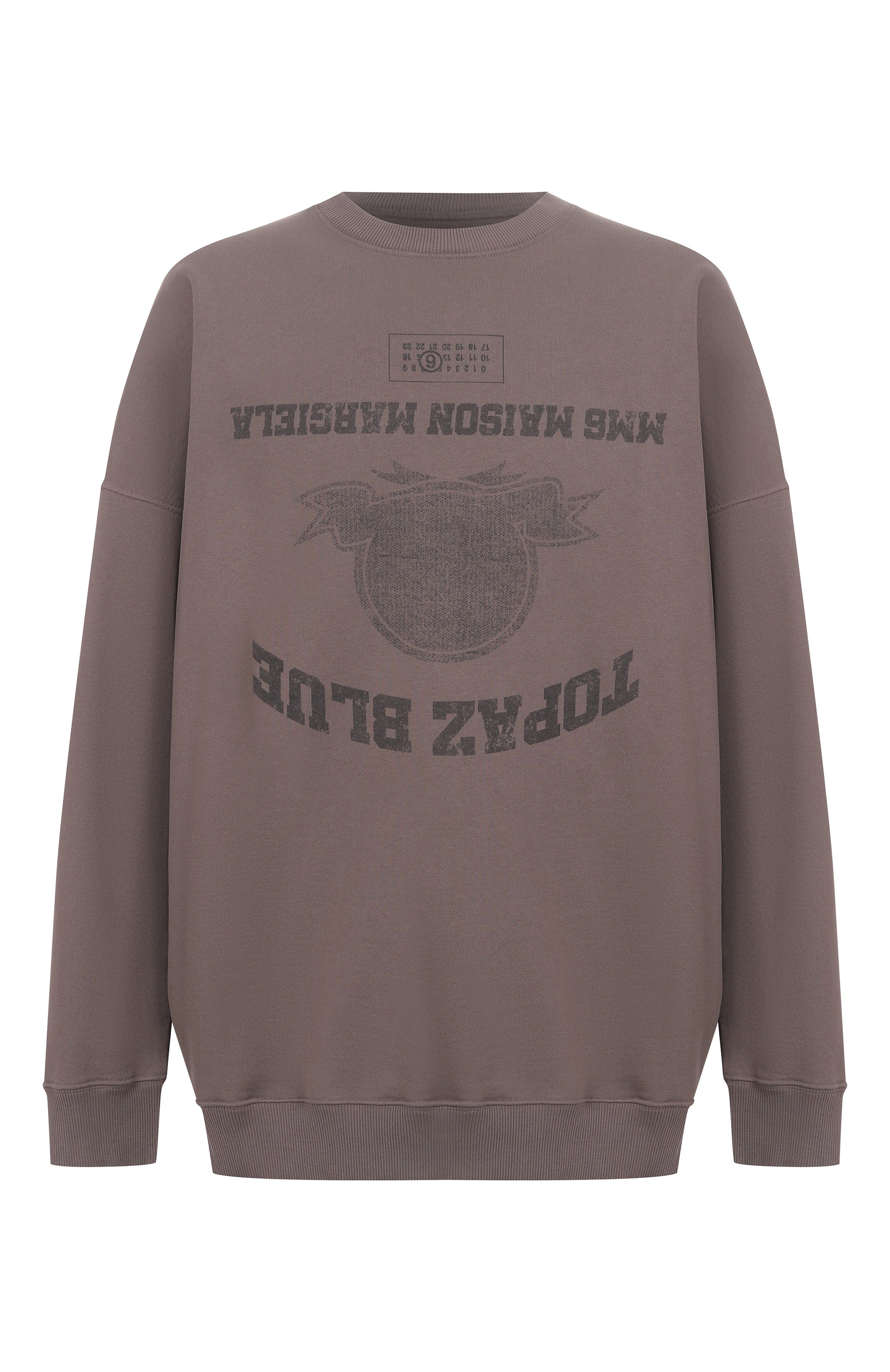 Хлопковый свитшот MM6, арт. SH0GU0023/M25012, фото 1