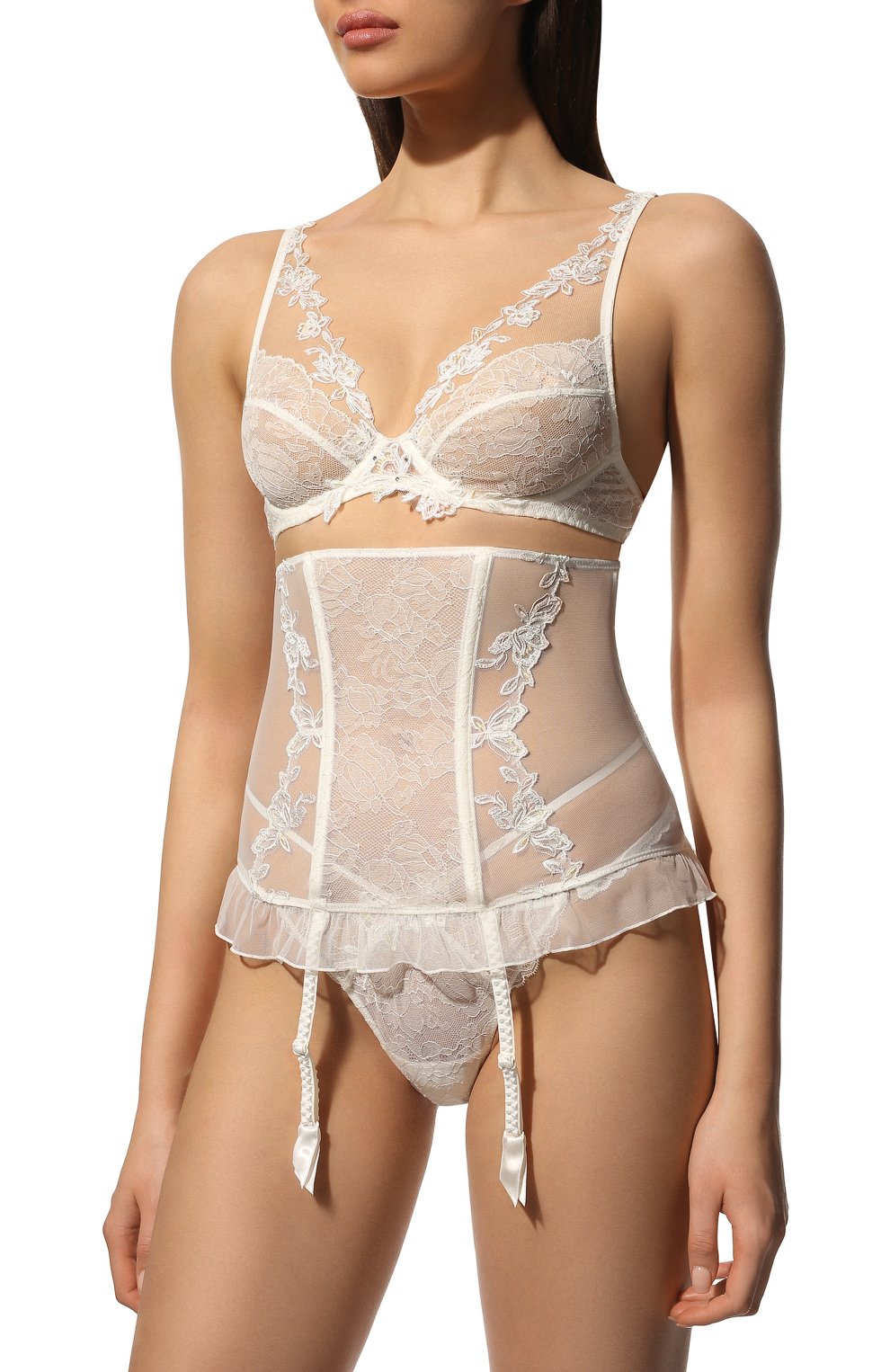 Пояс для чулок LISE CHARMEL молочного цвета по цене 23940 руб., арт. ACH4842, фото 2 Пояс для чулок LISE CHARMEL, арт. ACH4842, фото 2