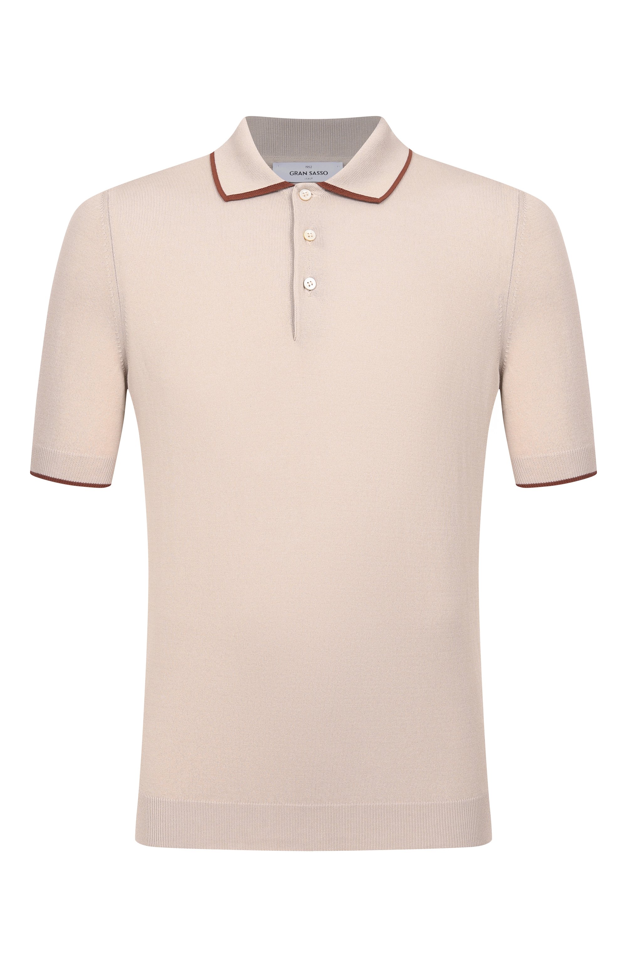Хлопковое поло GRAN SASSO, арт. 57175/20613, фото 1