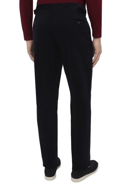 Вельветовые брюки RALPH LAUREN темно-синего цвета по цене 55300 руб., арт. 798804751, фото 4 Вельветовые брюки RALPH LAUREN, арт. 798804751, фото 4