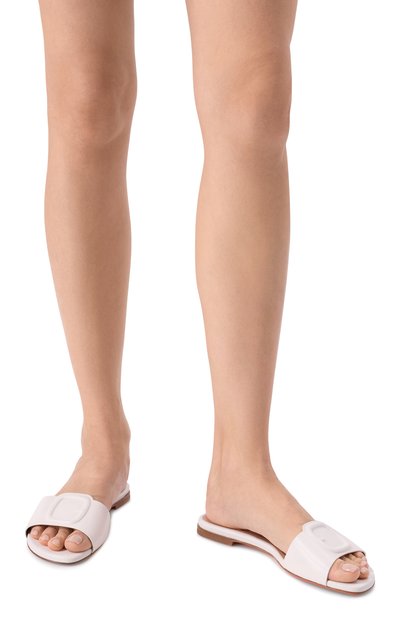 Кожаные шлепанцы SANTONI, арт. WHPG71489HA1NKED, фото 3