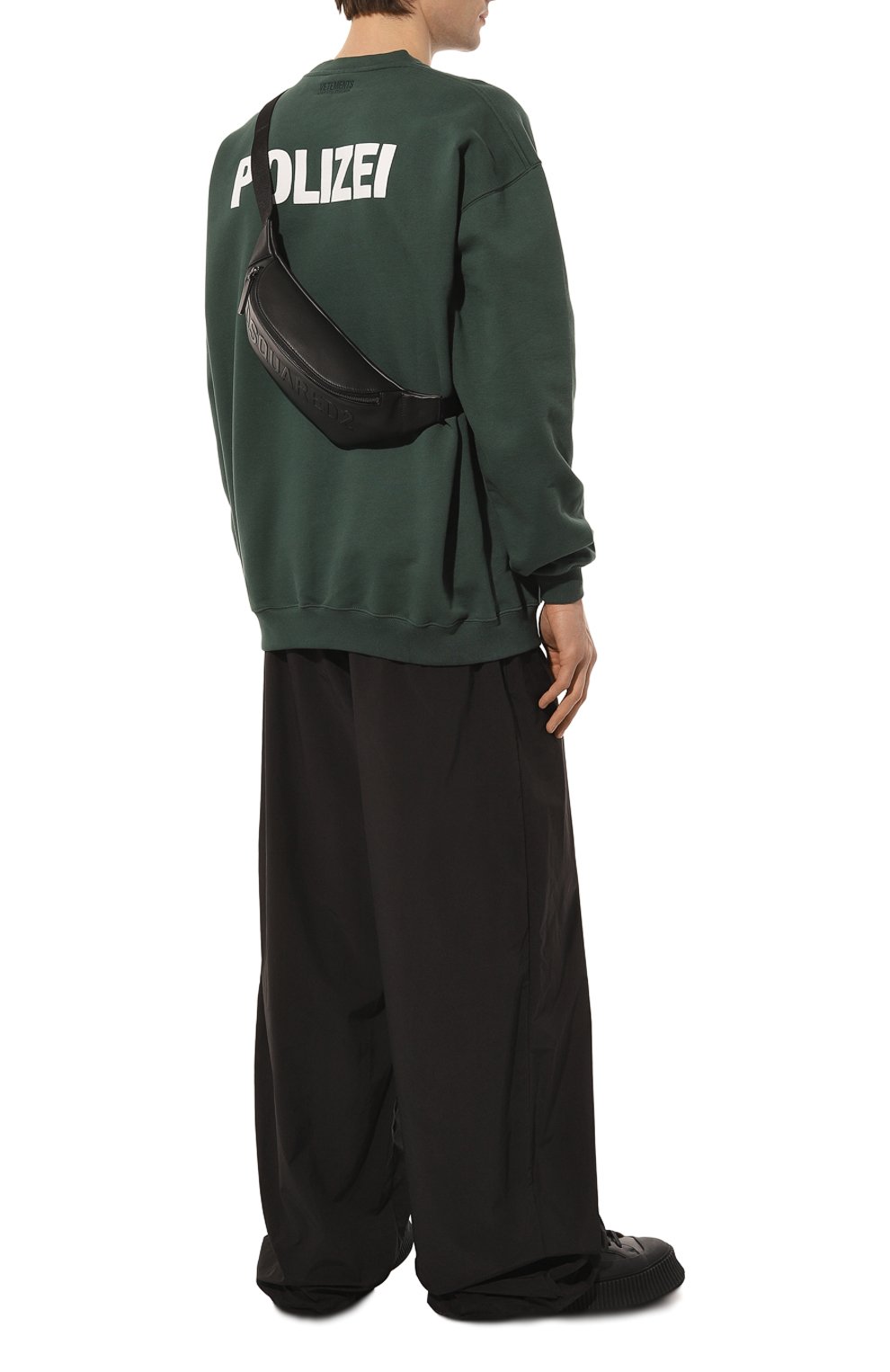 Кожаная поясная сумка DSQUARED2, арт. BBM0054/01505467, фото 7