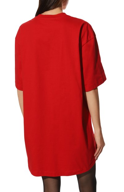 Хлопковое платье MSGM, арт. 2000MDA510 200002, фото 4