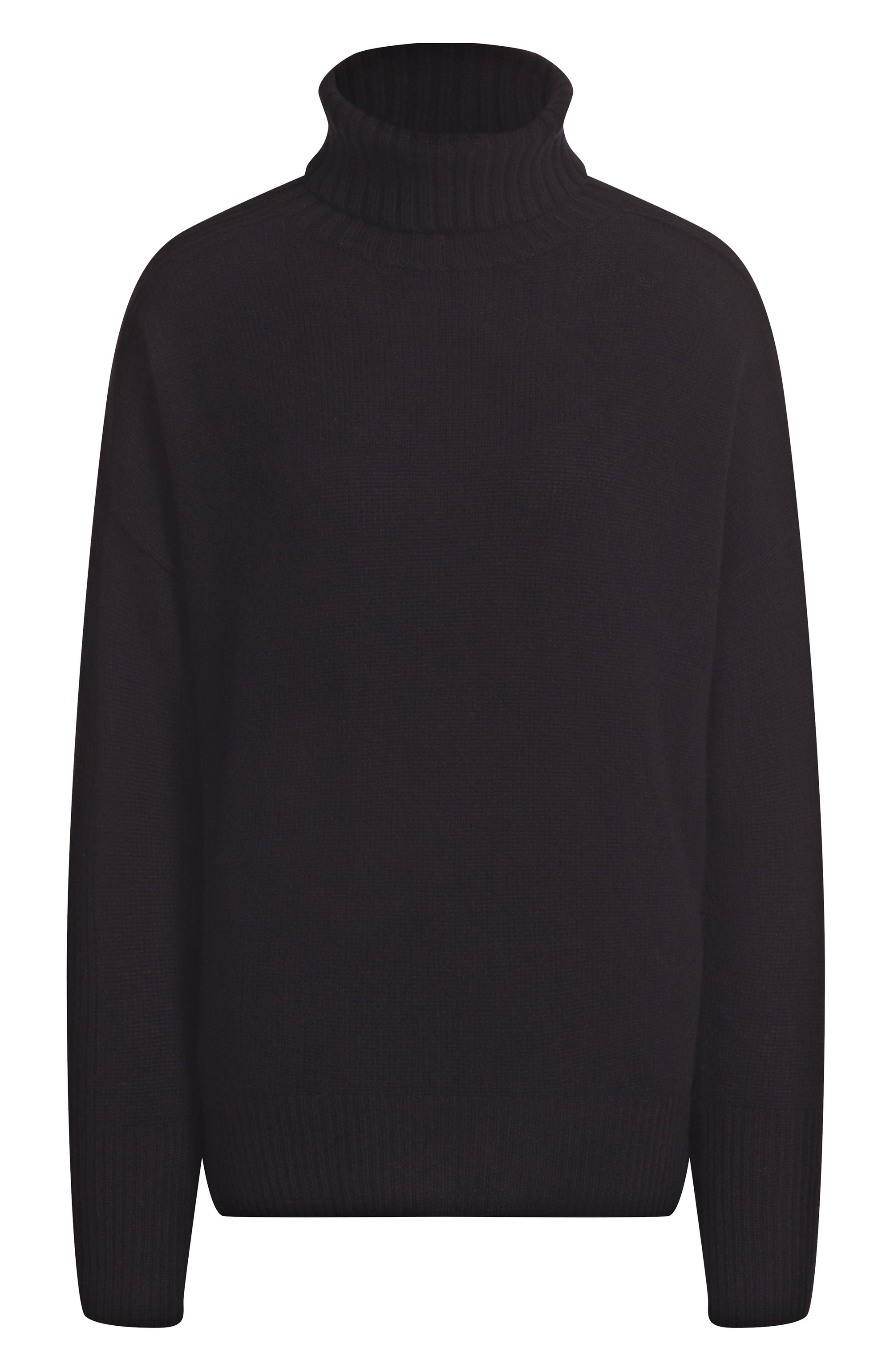 Кашемировый свитер ALLUDE черного цвета по цене 74400 руб., арт. 255/11156, фото 1 Кашемировый свитер ALLUDE, арт. 255/11156, фото 1