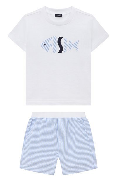 Комплект из футболки и шорт IL GUFO, арт. P23DP417C1078/24M-36M, фото 1