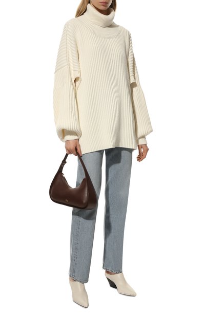 Кожаные сабо JIL SANDER, арт. JS38010A-15010, фото 2