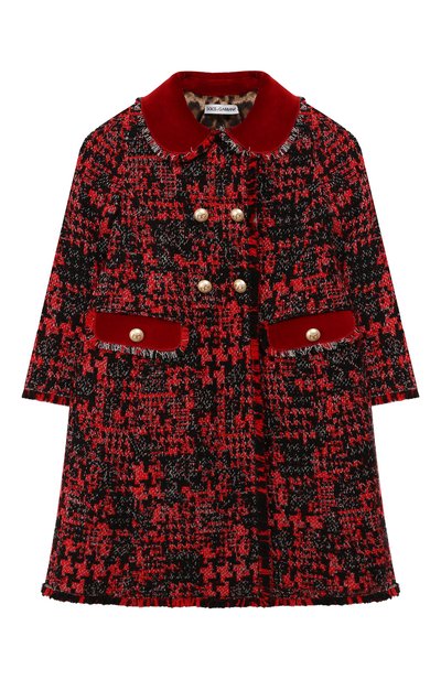 Двубортное пальто DOLCE & GABBANA, арт. L53C48/FMMFJ/2-6, фот о 1