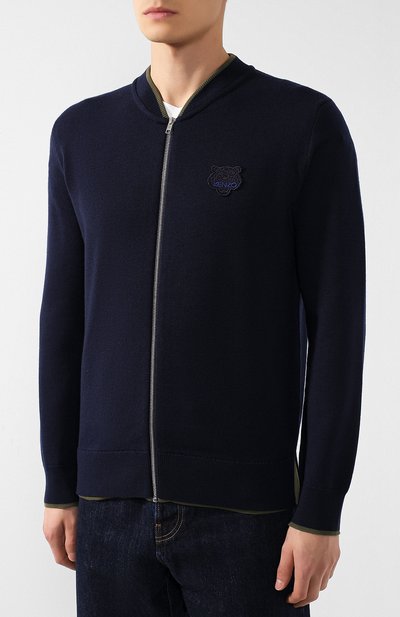 Шерстяной кардиган KENZO, арт. F965CA1023AB, фото 3