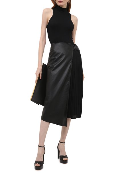 Кожаные босоножки felina CASADEI, арт. 1L802S1201FL0RE9000, фото 2