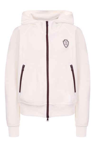 Женский хлопковая толстовка BRUNELLO CUCINELLI, арт. MG927VD106