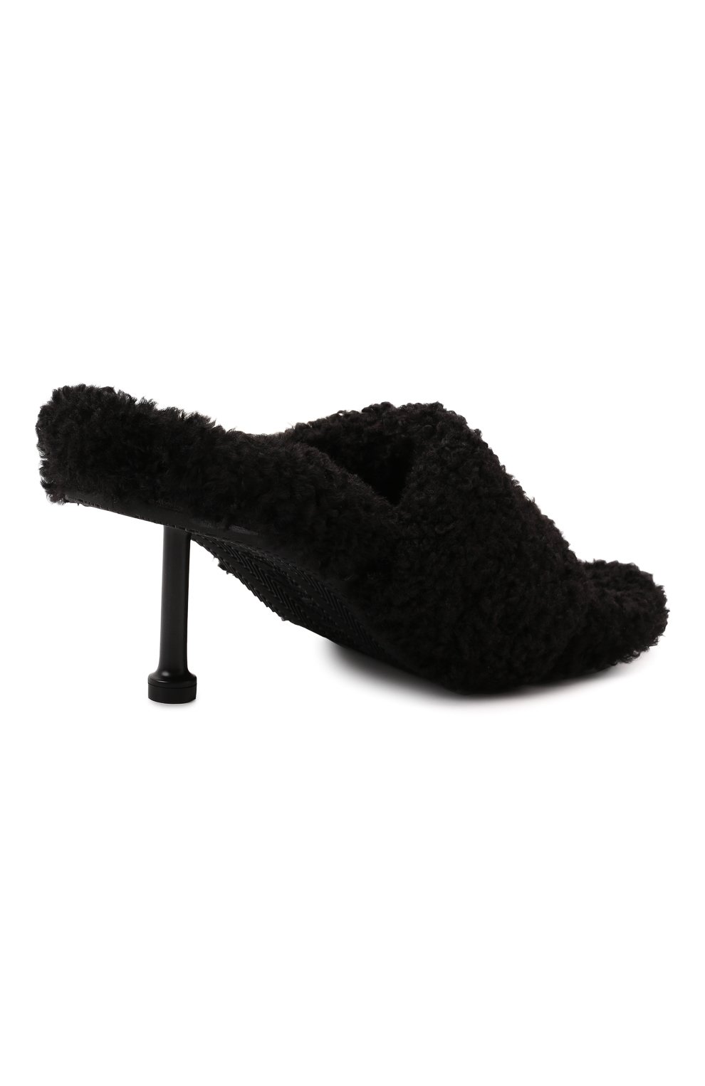 Текстильные мюли furry BALENCIAGA, арт. 656632/W2D02, фото 5