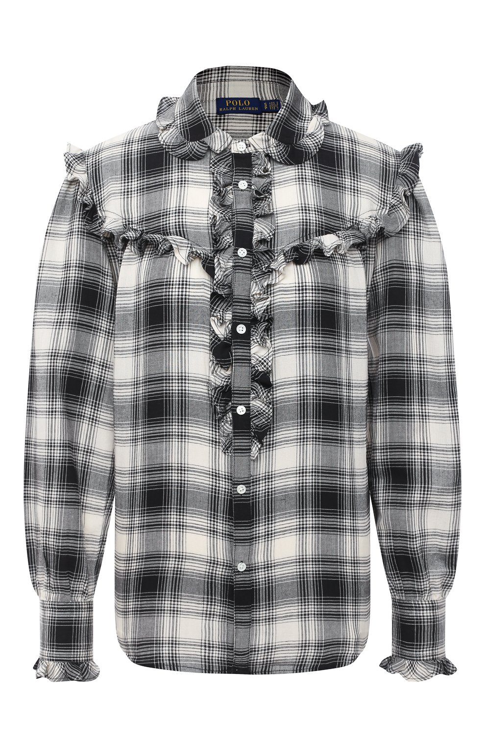 Рубашка из хлопка и вискозы POLO RALPH LAUREN, арт. 211801104, фото 1