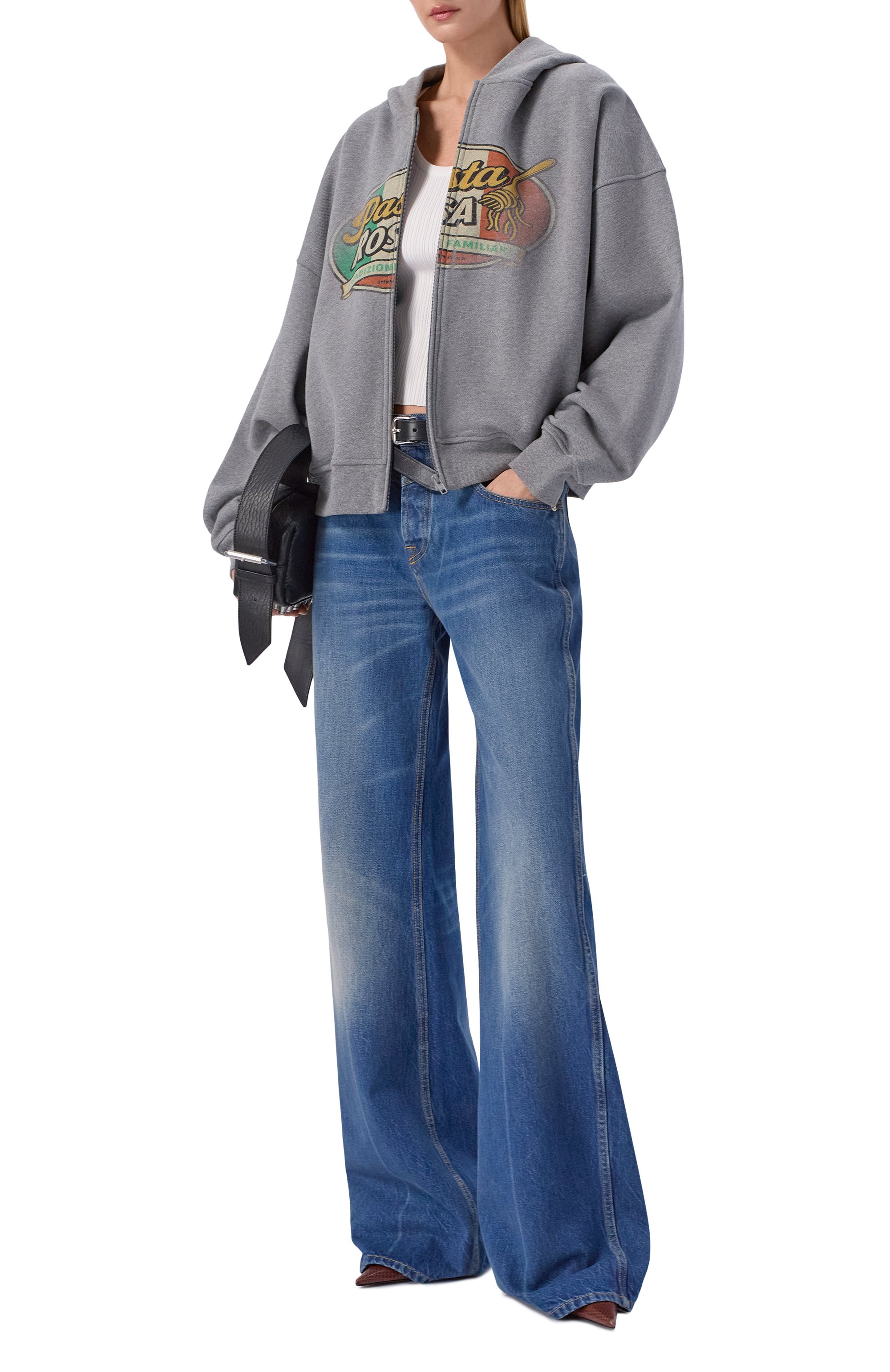 Хлопковая толстовка PLANTA ROSA, арт. PR/HZ/PASTA/470VELVET, фото 3