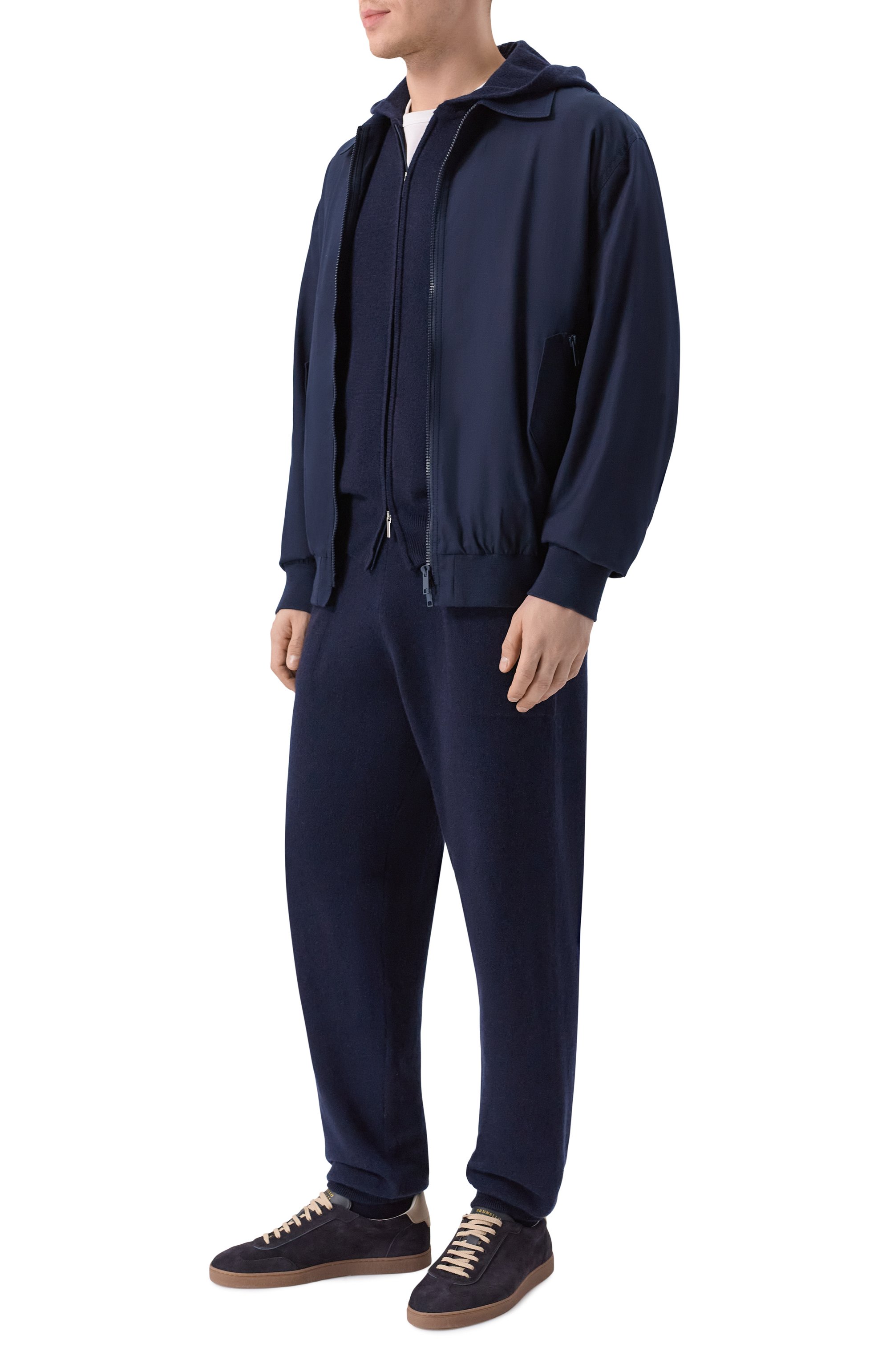 Кашемировые джоггеры ANDREA CAMPAGNA, арт. TS01-2209, фото 2