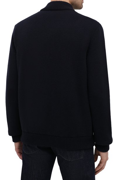 Кашемировый бомбер с подкладкой из ласки ZILLI, арт. MBU-BL275-CR0C1/ML01/AMIS, фото 4