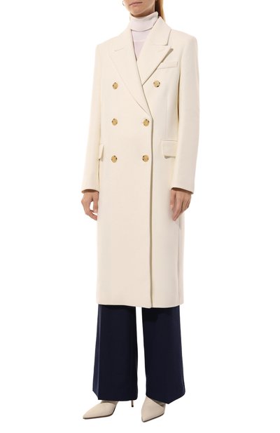 Пальто BOSS кремового цвета по цене 59950 руб., арт. 50524975, фото 3 Пальто BOSS, арт. 50524975, фото 3