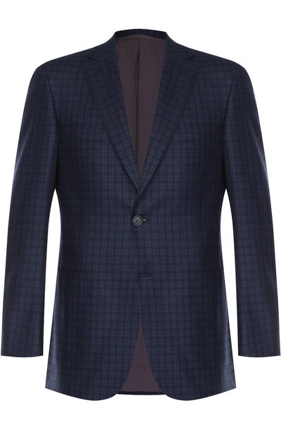 Шерстяной однобортный пиджак BRIONI, арт. RG00/06AB7/BRUNIC0/2, фото 1