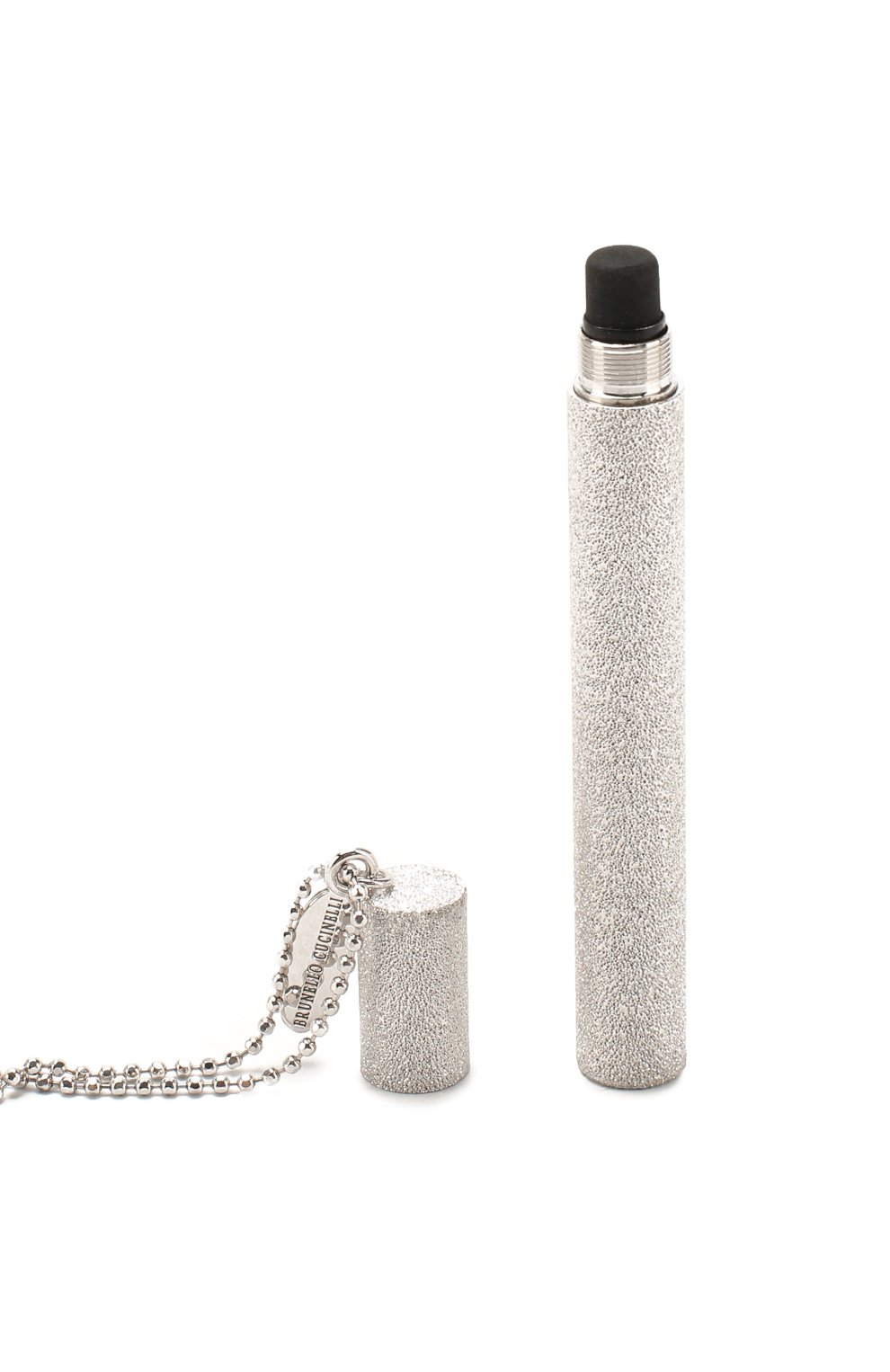 Серебряный кулон на цепочке BRUNELLO CUCINELLI, арт. MC0W9V066, фото 4