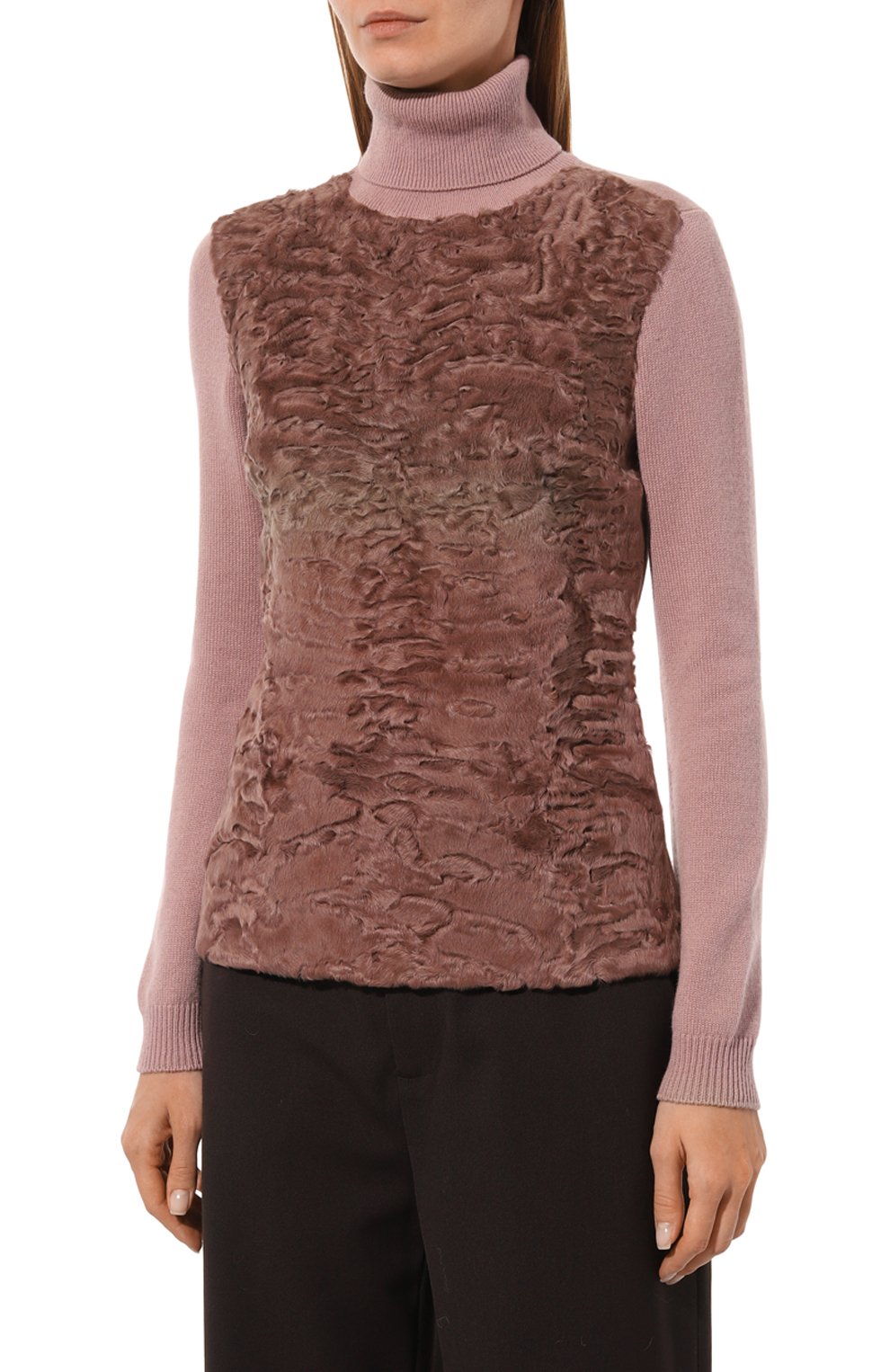 Водолазка из кашемира и каракульчи GUCCI, арт. 363872 XW473, фото 3